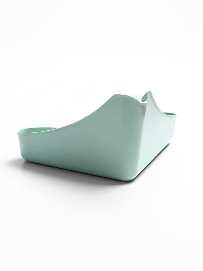 Туалет для грызунов, 33×19×18 см, угловой, пластик, цвет МИКС