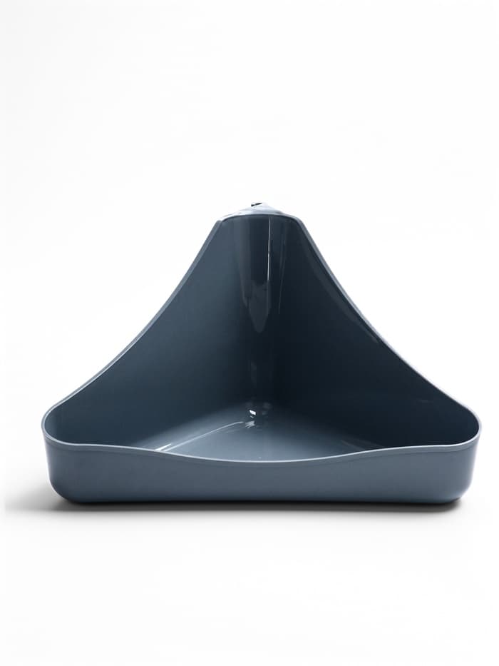 Туалет для грызунов, 33×19×18 см, угловой, пластик, цвет МИКС