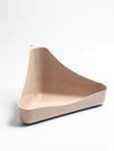 Туалет для грызунов, 33×19×18 см, угловой, пластик, цвет МИКС