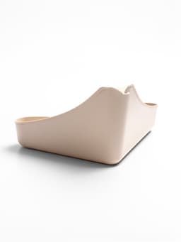 Туалет для грызунов, 33×19×18 см, угловой, пластик, цвет МИКС