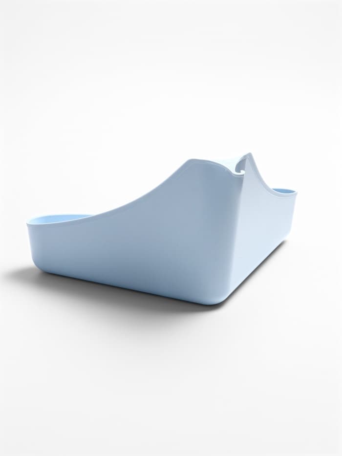 Туалет для грызунов, 33×19×18 см, угловой, пластик, цвет МИКС