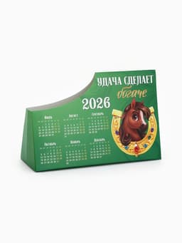 Календарь-органайзер 2026 «Удача сделает богаче», настольный