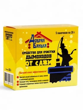 Средство для очистки дымоходов «Добрая банька», 5 шт., 100 г