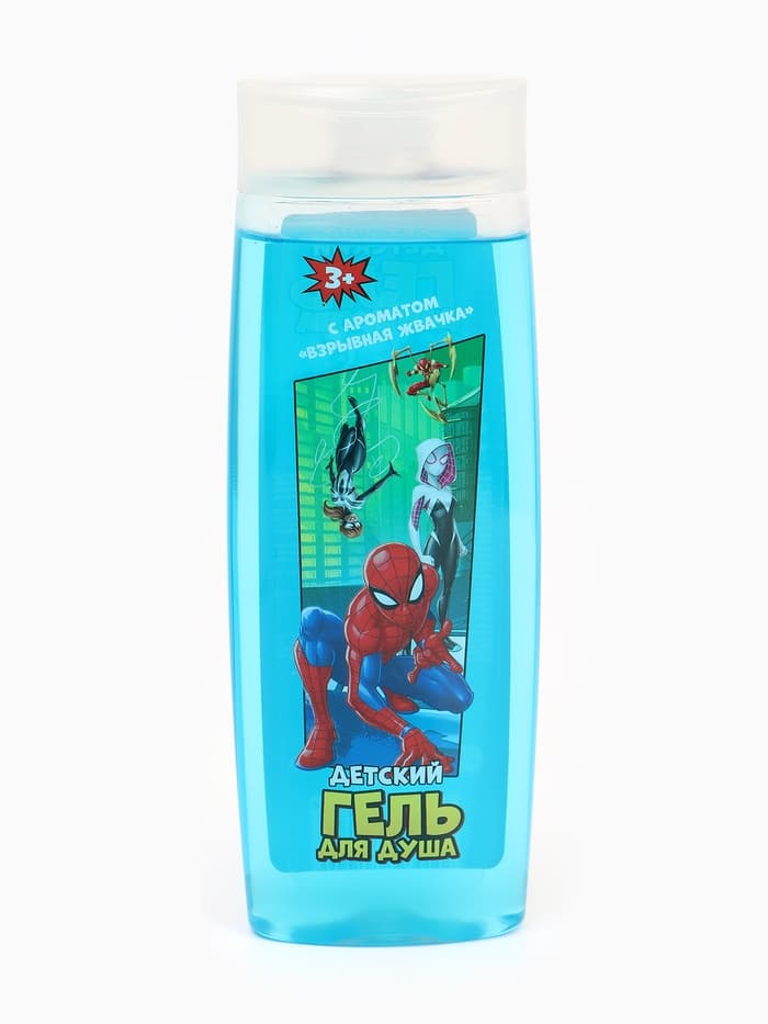 Гель для душа детский, 250 мл, аромат взрывная жвачка, «Человек-паук»
