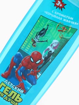 Гель для душа детский, 250 мл, аромат взрывная жвачка, «Человек-паук»