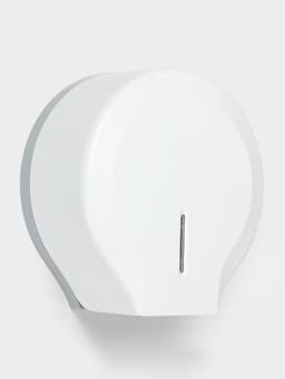 Диспенсер для туалетной бумаги SAVANNA, пластик, белый, втулка 4 см