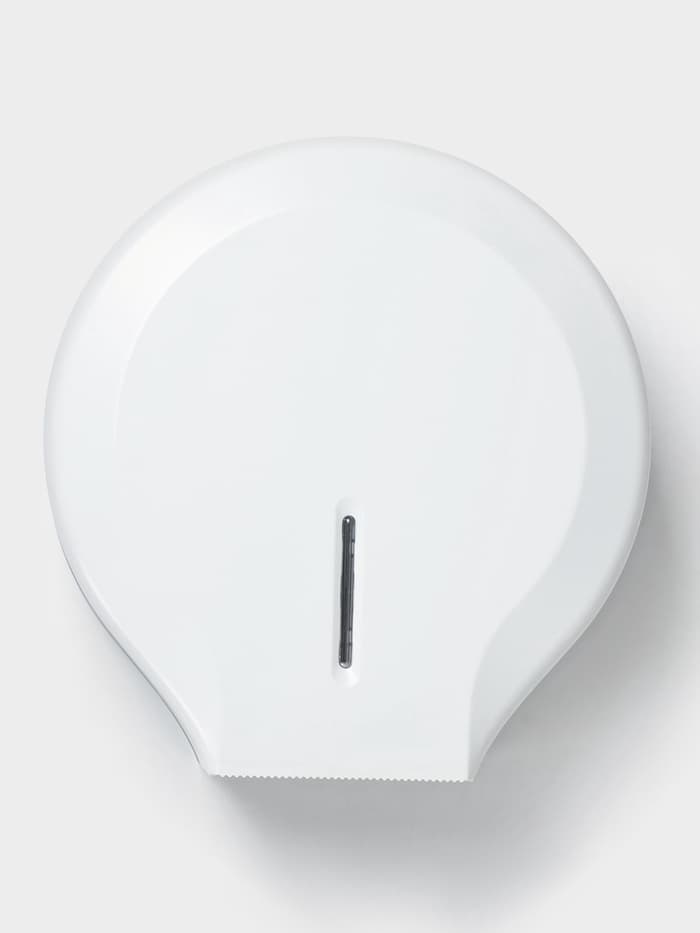 Диспенсер для туалетной бумаги SAVANNA, пластик, белый, втулка 4 см