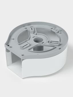 Диспенсер для туалетной бумаги SAVANNA, пластик, белый, втулка 4 см