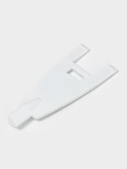 Диспенсер для туалетной бумаги SAVANNA, пластик, белый, втулка 4 см