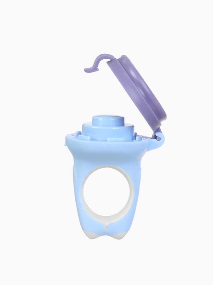 Ниблер для прикорма, от 5 мес., с силиконовой сеточкой, размер М «Дино» МИКС