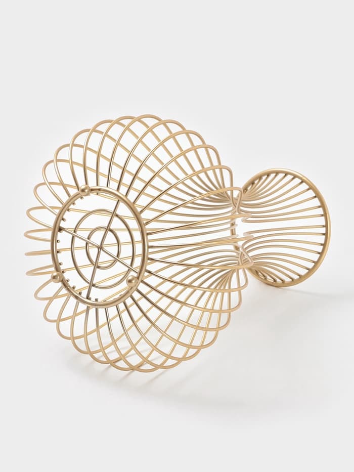 Копилка для винных пробок «Доляна. Ваза Голд», золотая