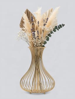 Копилка для винных пробок «Доляна. Ваза Голд», золотая