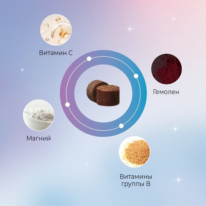 Favet Функциональное лакомство FerrumActive Soft Chews для иммунитета для собак, 120 г