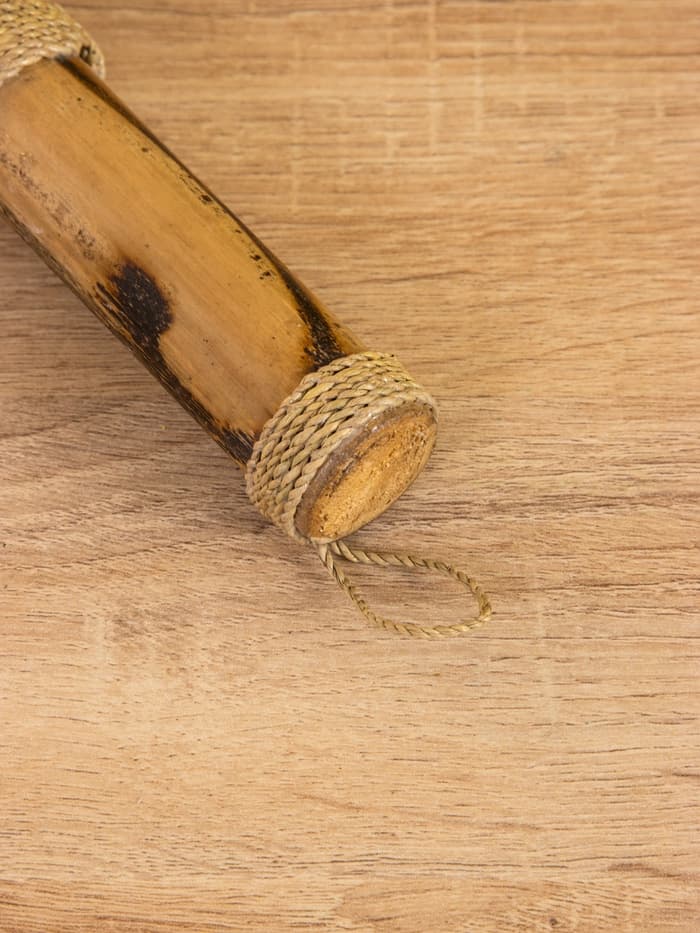 Сувенирный музыкальный инструмент «Тек тек», 25×8×10 см, бамбук, махагон