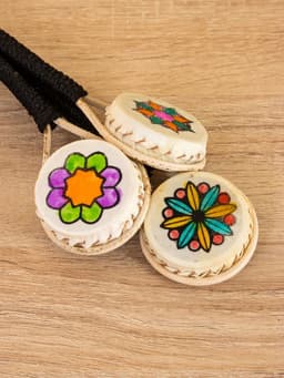 Сувенирный музыкальный инструмент «Клон Тонг», 10×3×30 см, пластик, ротанг