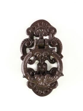 Ручка дверная чугун «Цветочная», 9.5×3.5×17.5 см