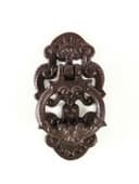 Ручка дверная чугун «Цветочная», 9.5×3.5×17.5 см