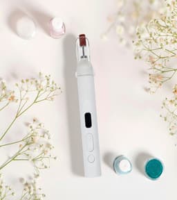 Машинка для маникюра LMM-01-05, 5 насадок, реверс, 2 Вт, АКБ, белый