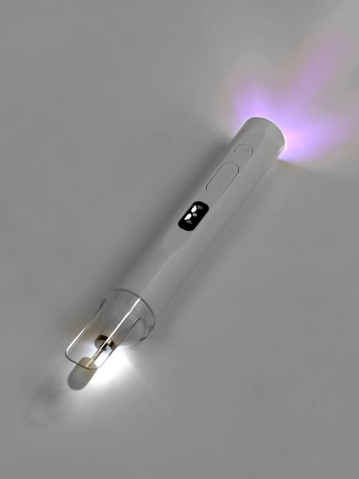 Машинка для маникюра LMM-01-05, 5 насадок, реверс, 2 Вт, АКБ, белый