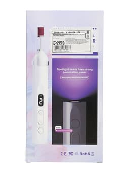 Машинка для маникюра LMM-01-05, 5 насадок, реверс, 2 Вт, АКБ, белый