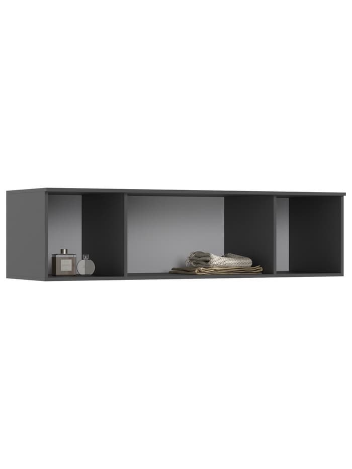 Антресоль для четырёхстворчатого шкафа «Норд», 1600×510×418 мм, цвет изумруд/графит