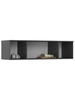 Антресоль для четырёхстворчатого шкафа «Норд», 1600×510×418 мм, цвет изумруд/графит