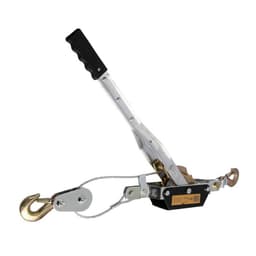 Лебедка рычажная ТУНДРА, двойное храповое колесо, тяга 4 т (подъем 1.6 т), трос 3 метра