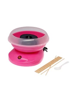 Аппарат для приготовления сладкой ваты LCC-01, 400 Вт, розовый