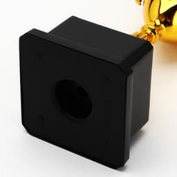 Кубок 045, наградная фигура, золото, подставка пластик, 20×10.6×8 см