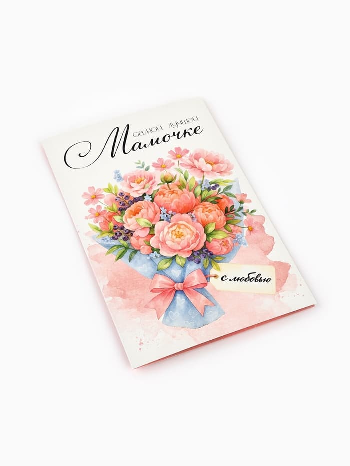 Открытка «Любимой мамочке», 12×18 см