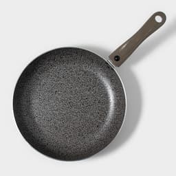 Сковорода Onyx, d=28 см, съёмная ручка, стеклянная крышка, антипригарное покрытие, алюминий, серая