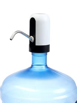 Помпа для воды LWP-05, электрическая, 4 Вт, 1.2 л/мин, 1200 мАч, от АКБ, белая