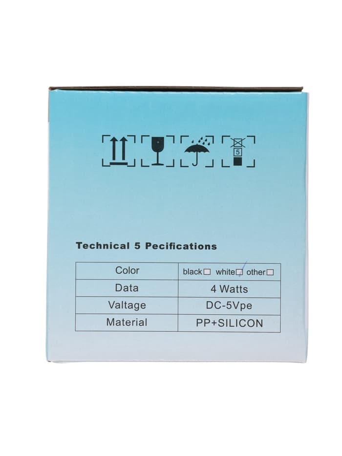 Помпа для воды LWP-05, электрическая, 4 Вт, 1.2 л/мин, 1200 мАч, от АКБ, белая