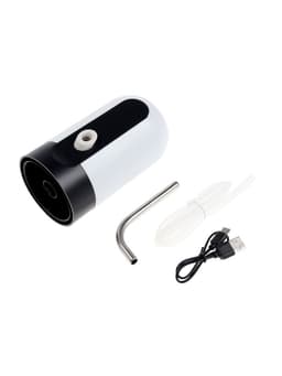 Помпа для воды LWP-05, электрическая, 4 Вт, 1.2 л/мин, 1200 мАч, от АКБ, белая