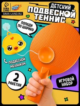Детский Пинг-понг WOOW TOYS 2 ракетки