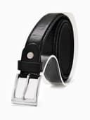 Ремень детский, ширина 2.2 см, винт, пряжка металл, чёрный