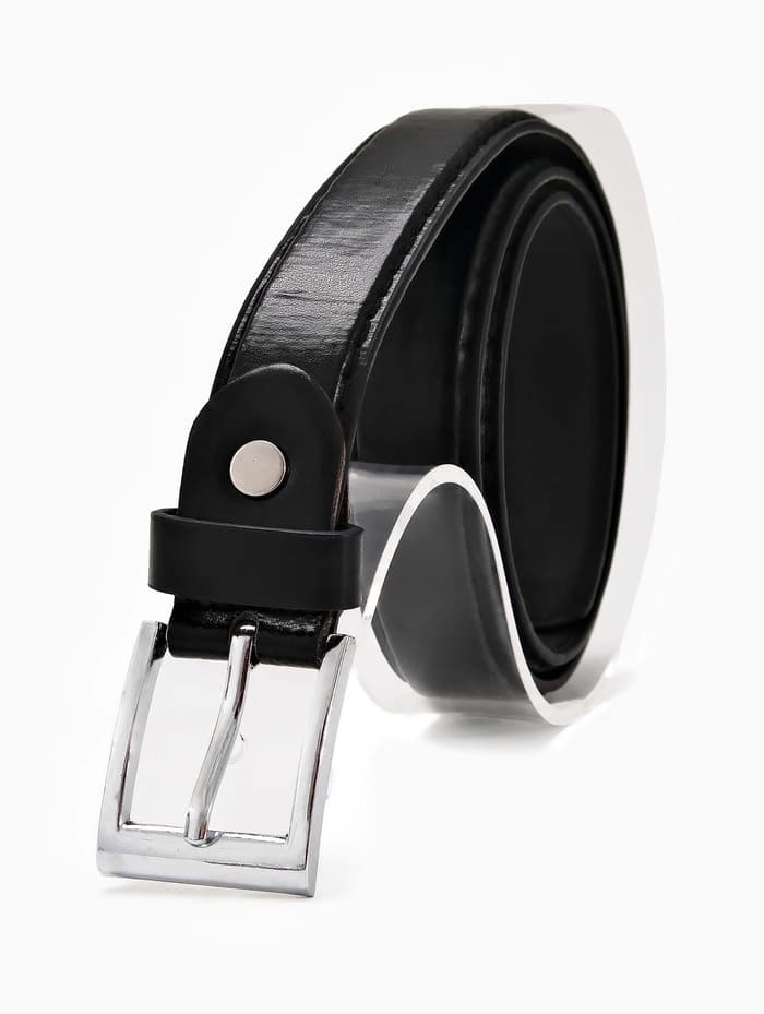 Ремень детский, ширина 2.2 см, винт, пряжка металл, чёрный