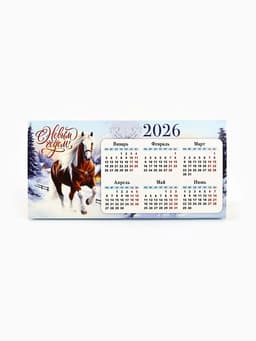 Календарь 2026 треугольный настольный, МИКС