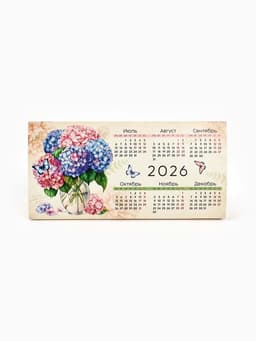 Календарь 2026 треугольный настольный, МИКС