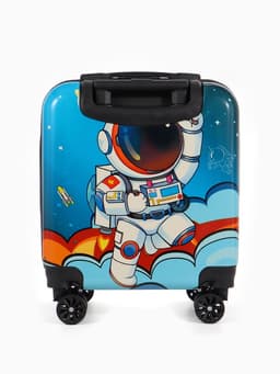 Чемодан детский «Выбражулька» 18" XS, кодовый замок, голубой