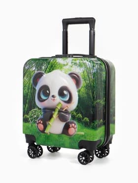 Чемодан детский «Выбражулька» 20 л (XS), отдел на молнии, зелёный