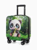 Чемодан детский «Выбражулька» 20 л (XS), отдел на молнии, зелёный