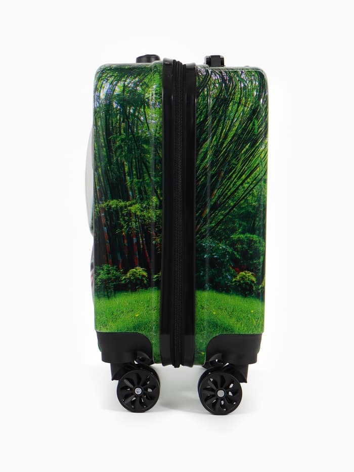 Чемодан детский «Выбражулька» 20 л (XS), отдел на молнии, зелёный