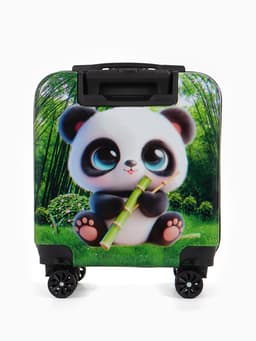 Чемодан детский «Выбражулька» 20 л (XS), отдел на молнии, зелёный