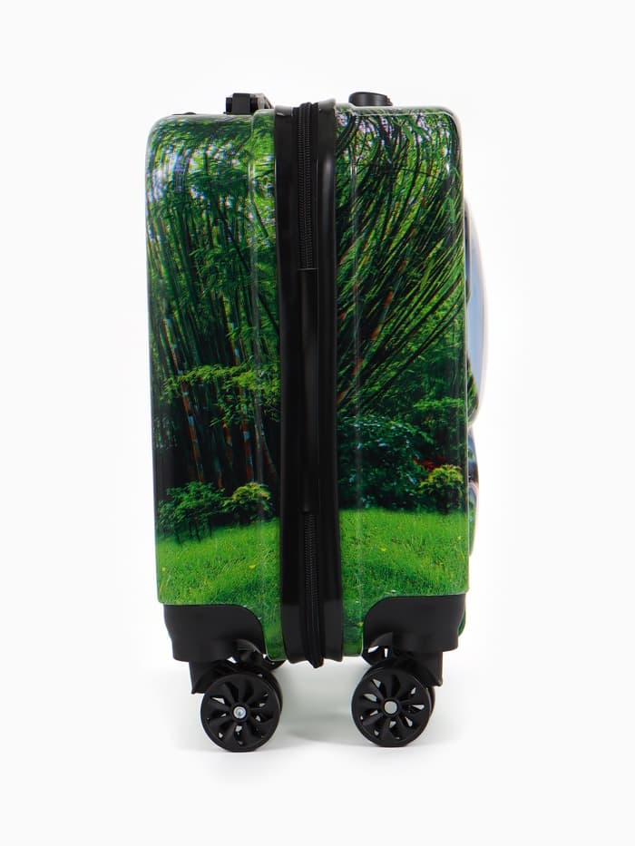 Чемодан детский «Выбражулька» 20 л (XS), отдел на молнии, зелёный