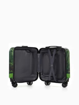 Чемодан детский «Выбражулька» 20 л (XS), отдел на молнии, зелёный