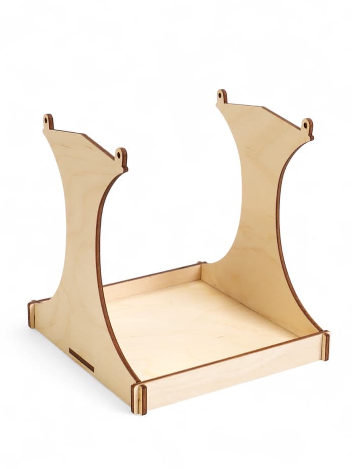 Кормушка - конструктор из ХДФ для птиц «Синичник», своими руками, 24×18×18.5 см, Greengo