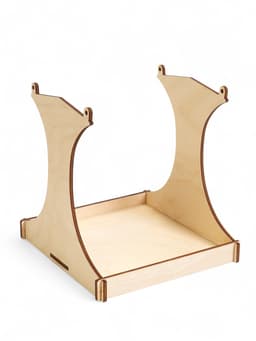 Кормушка - конструктор из ХДФ для птиц «Синичник», своими руками, 24×18×18.5 см, Greengo