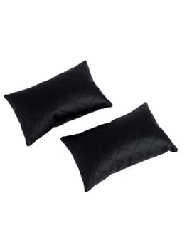 Подушка на подголовник автомобиля, набор 2 шт., черный