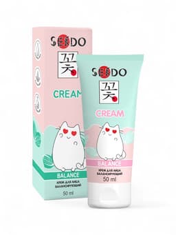 Крем для лица Sendo балансирующий, для всех типов кожи, 50 мл